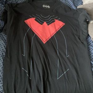 Men's Nightwing black t- shirt